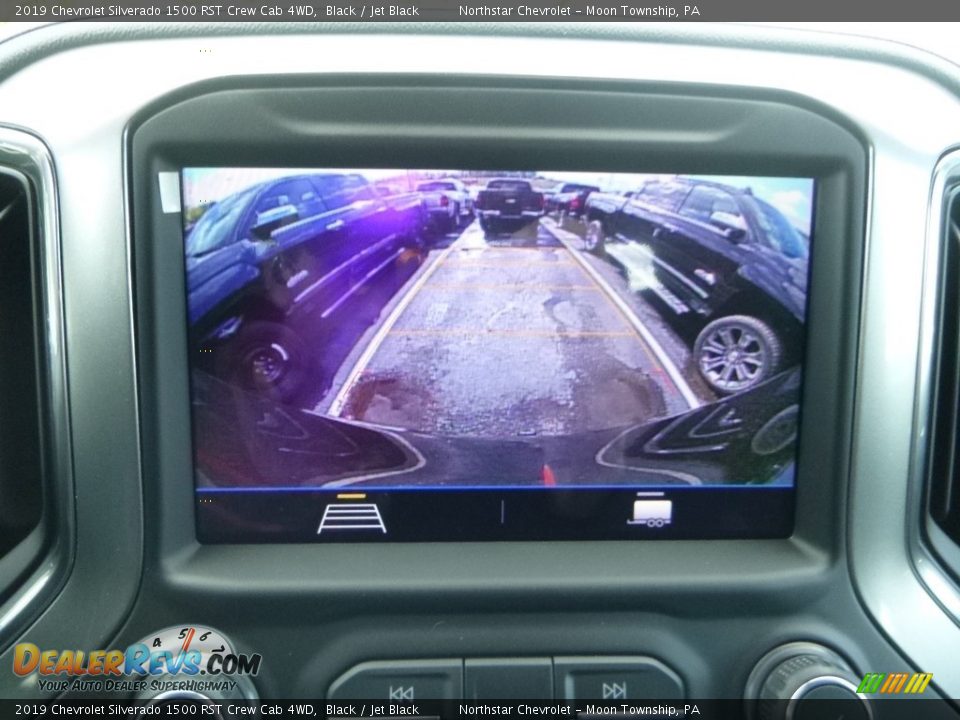 2019 Chevrolet Silverado 1500 RST Crew Cab 4WD Black / Jet Black Photo #17