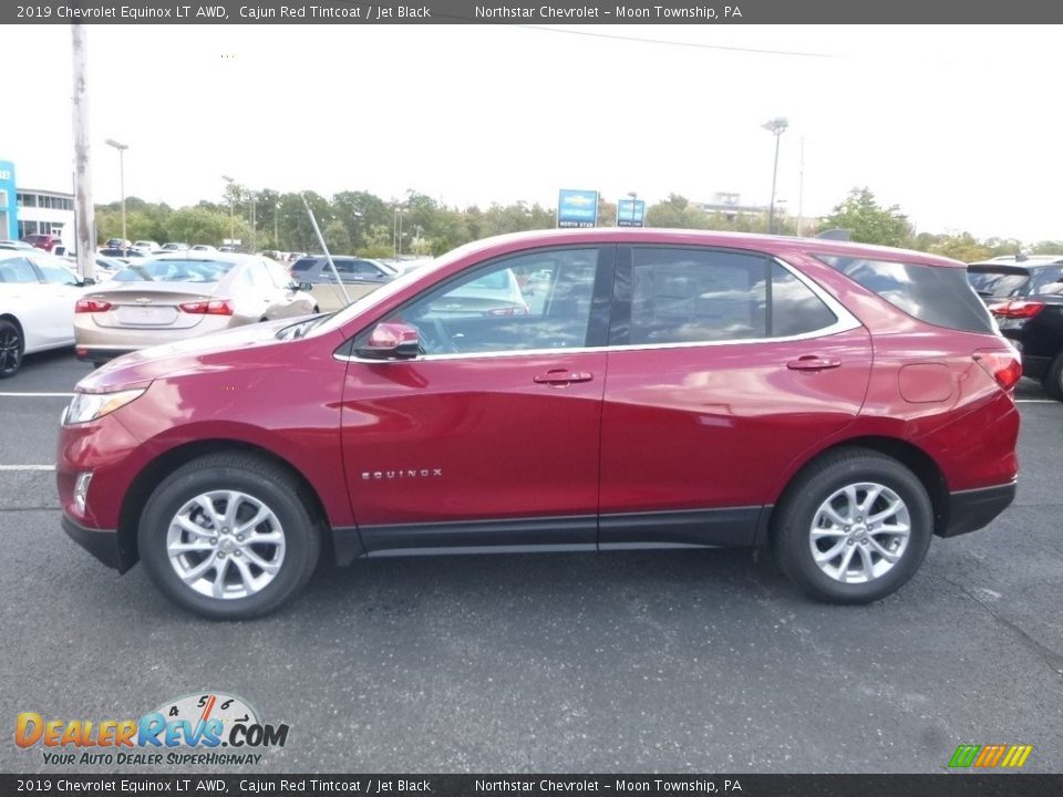 2019 Chevrolet Equinox LT AWD Cajun Red Tintcoat / Jet Black Photo #2