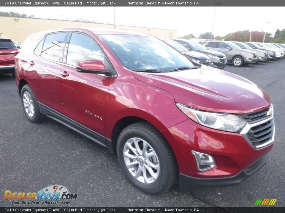 2019 Chevrolet Equinox LT AWD Cajun Red Tintcoat / Jet Black Photo #7