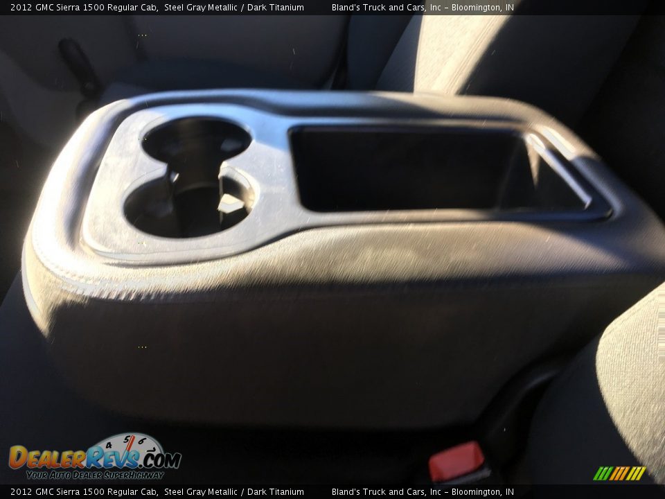 2012 GMC Sierra 1500 Regular Cab Steel Gray Metallic / Dark Titanium Photo #13