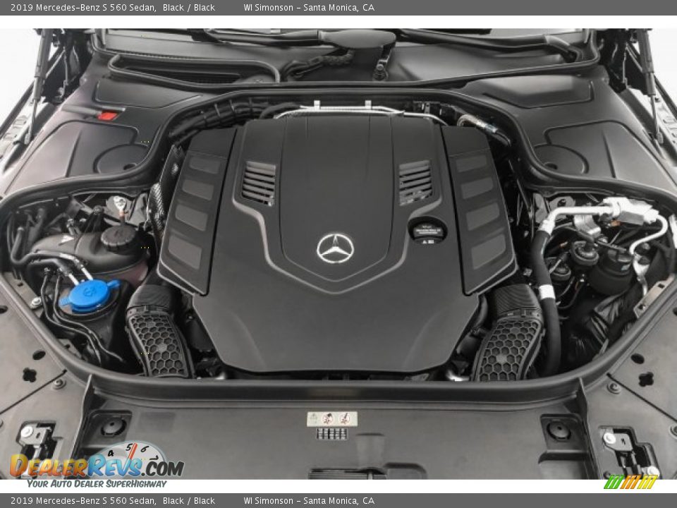 2019 Mercedes-Benz S 560 Sedan 4.0 Liter biturbo DOHC 32-Valve VVT V8 Engine Photo #8