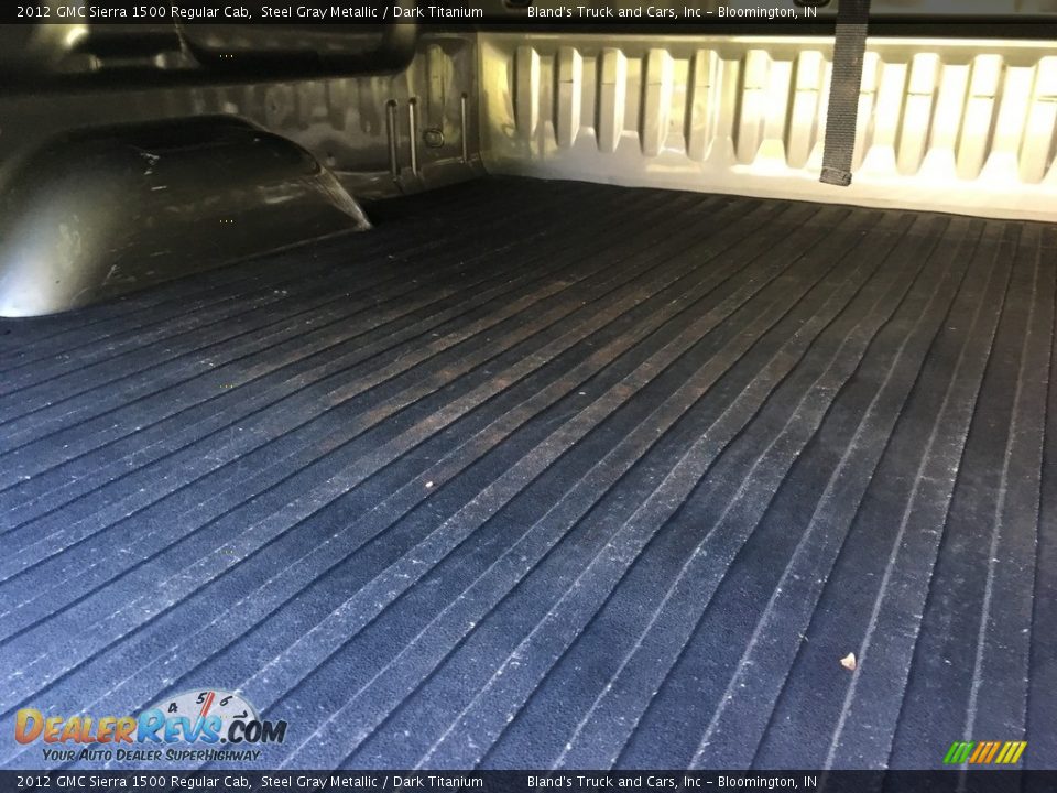 2012 GMC Sierra 1500 Regular Cab Steel Gray Metallic / Dark Titanium Photo #33