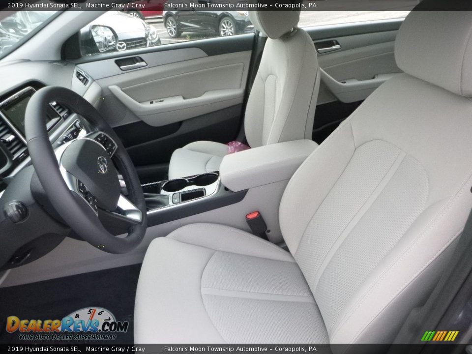 Front Seat of 2019 Hyundai Sonata SEL Photo #10
