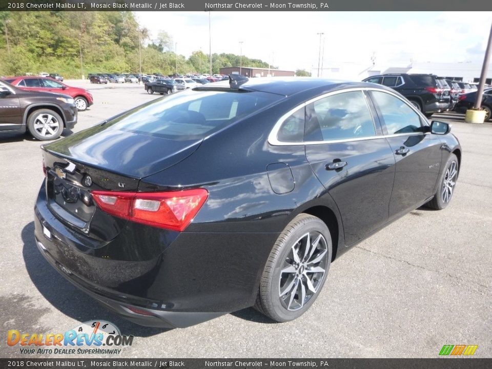 2018 Chevrolet Malibu LT Mosaic Black Metallic / Jet Black Photo #5