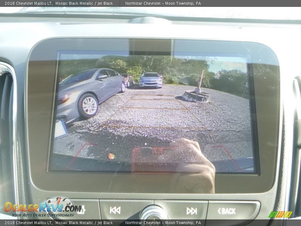 2018 Chevrolet Malibu LT Mosaic Black Metallic / Jet Black Photo #18
