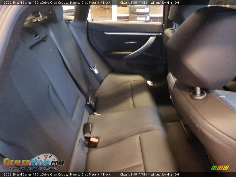 Rear Seat of 2019 BMW 4 Series 430i xDrive Gran Coupe Photo #7