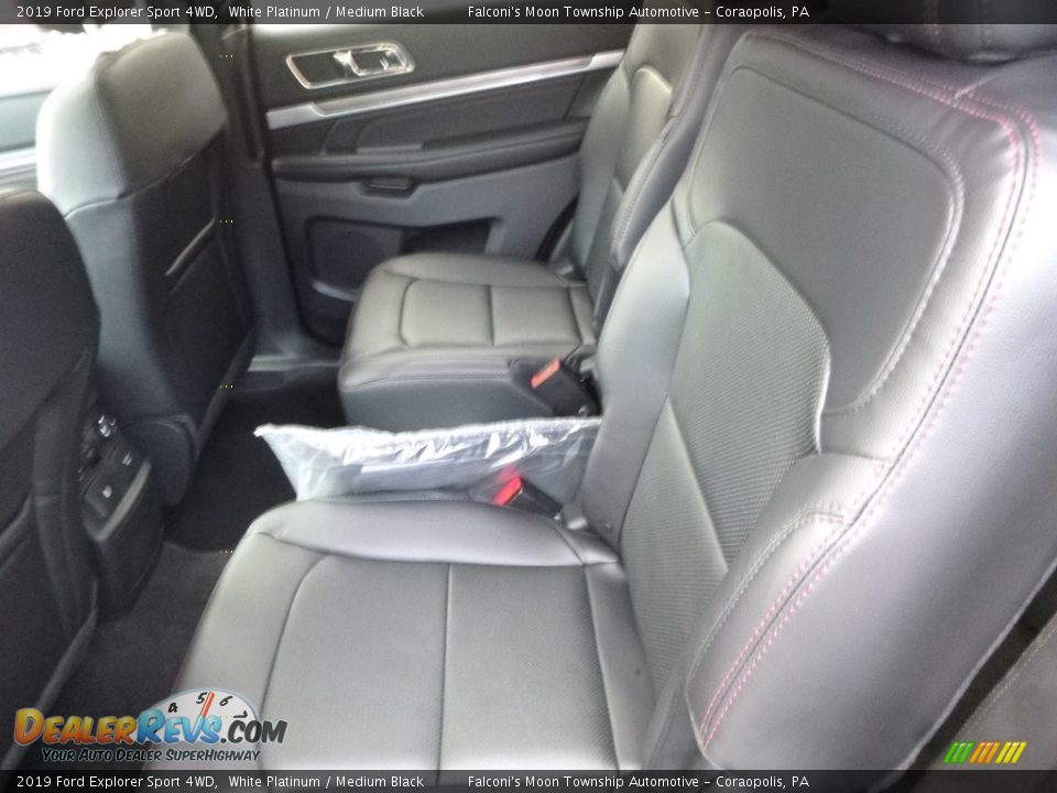 Rear Seat of 2019 Ford Explorer Sport 4WD Photo #8