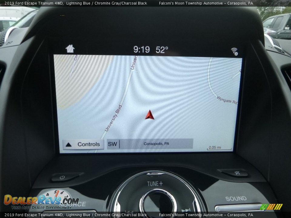 Navigation of 2019 Ford Escape Titanium 4WD Photo #13