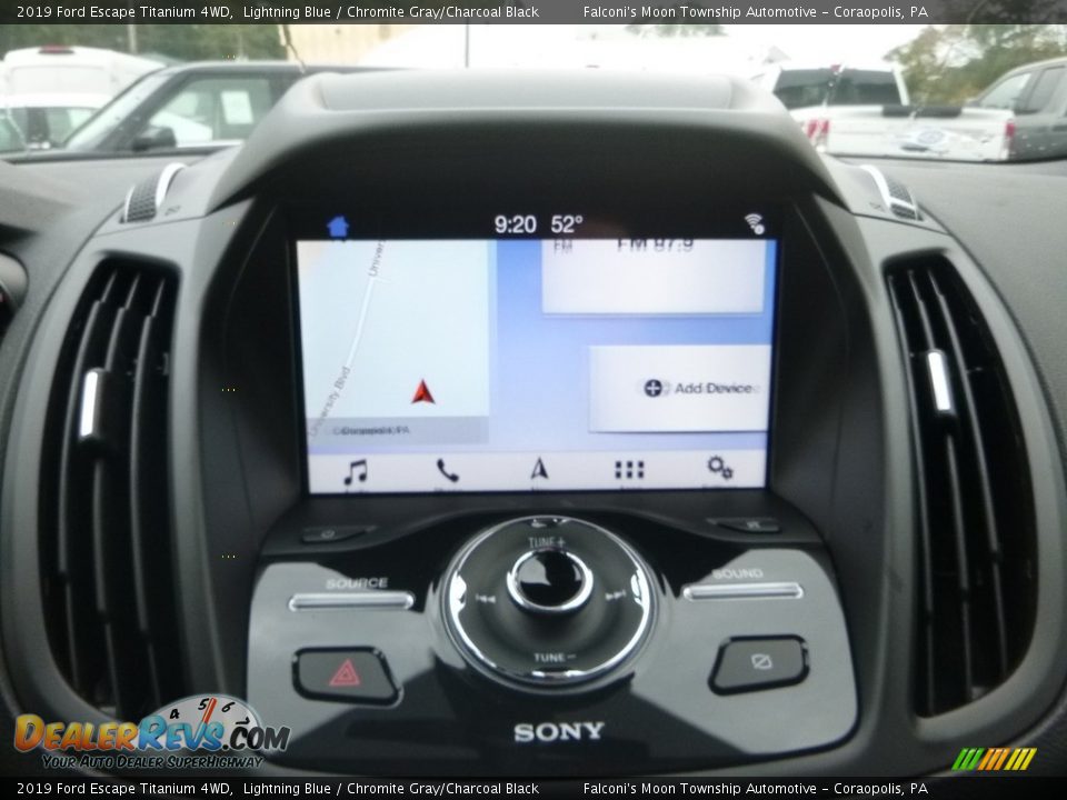 Navigation of 2019 Ford Escape Titanium 4WD Photo #14