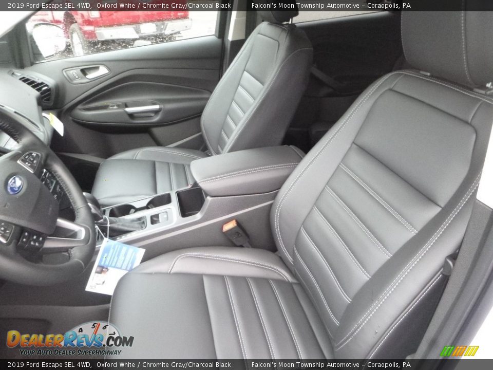 Front Seat of 2019 Ford Escape SEL 4WD Photo #11