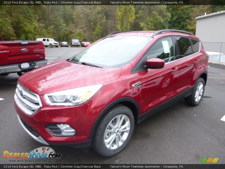 Ruby Red 2019 Ford Escape SEL 4WD Photo #5