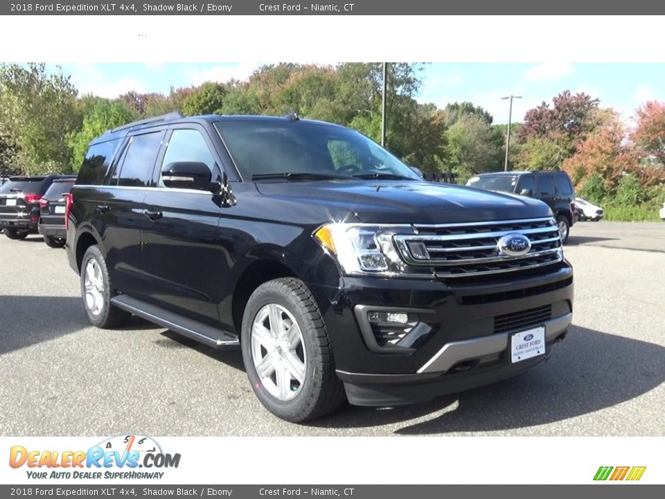 2018 Ford Expedition XLT 4x4 Shadow Black / Ebony Photo #1