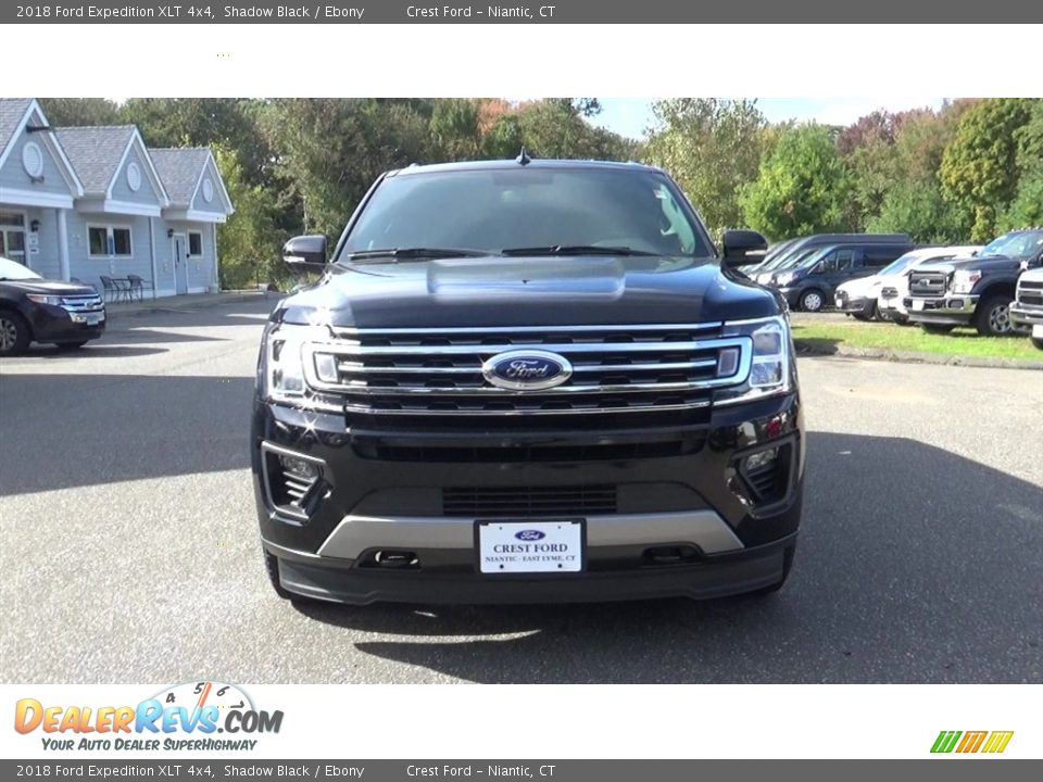 2018 Ford Expedition XLT 4x4 Shadow Black / Ebony Photo #2