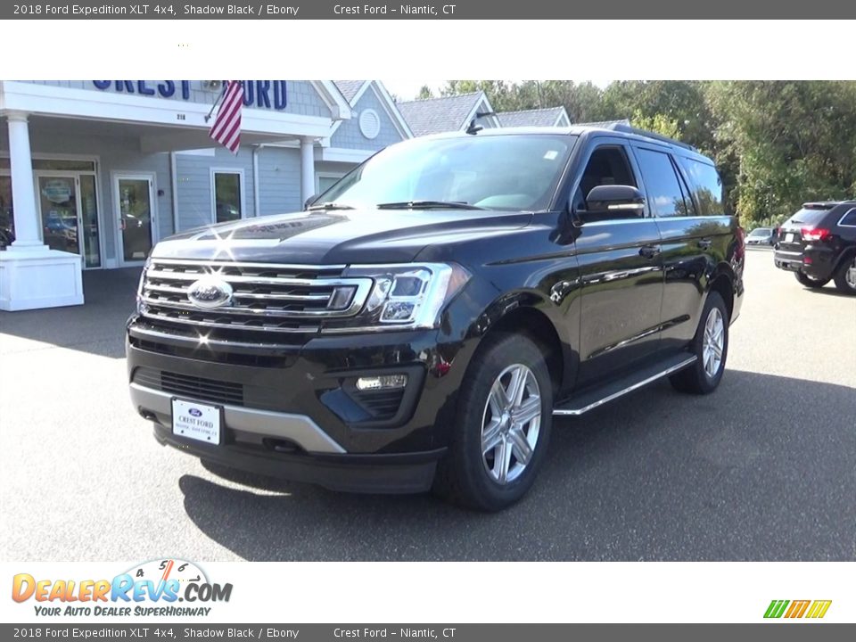 2018 Ford Expedition XLT 4x4 Shadow Black / Ebony Photo #3
