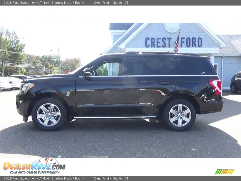 2018 Ford Expedition XLT 4x4 Shadow Black / Ebony Photo #4