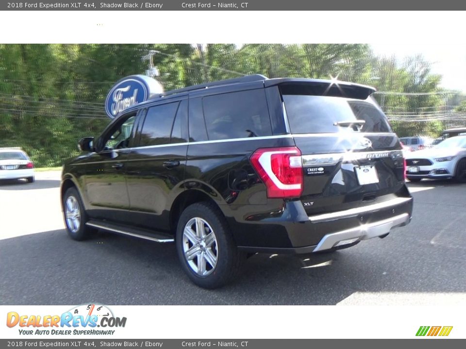 2018 Ford Expedition XLT 4x4 Shadow Black / Ebony Photo #5