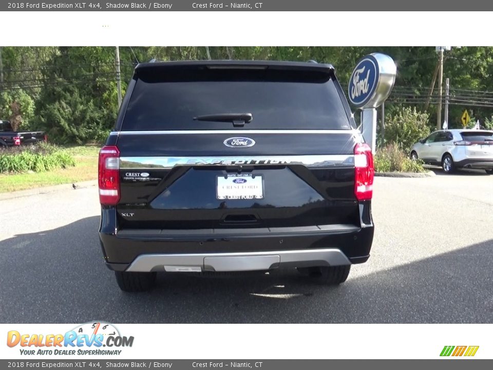 2018 Ford Expedition XLT 4x4 Shadow Black / Ebony Photo #6