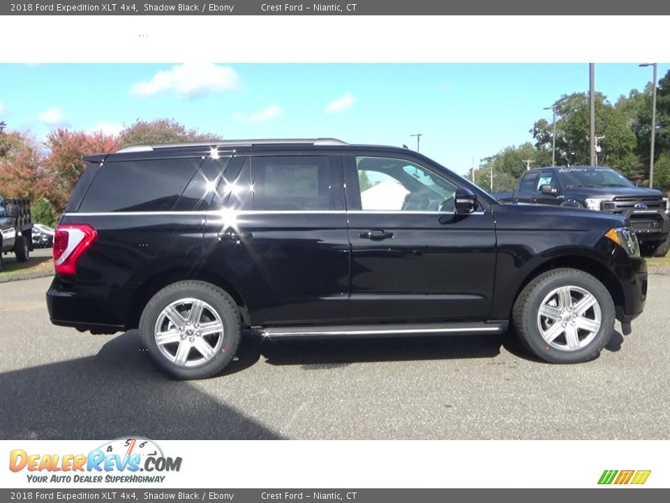 2018 Ford Expedition XLT 4x4 Shadow Black / Ebony Photo #8