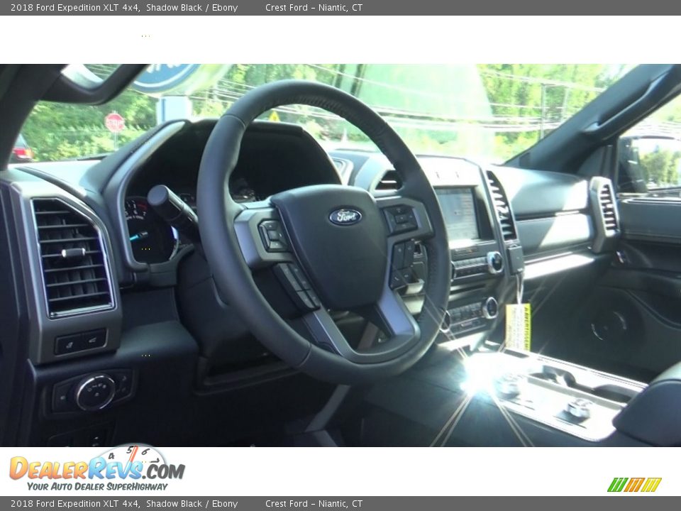 2018 Ford Expedition XLT 4x4 Shadow Black / Ebony Photo #10