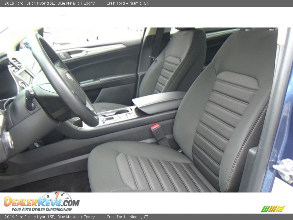 Front Seat of 2019 Ford Fusion Hybrid SE Photo #12