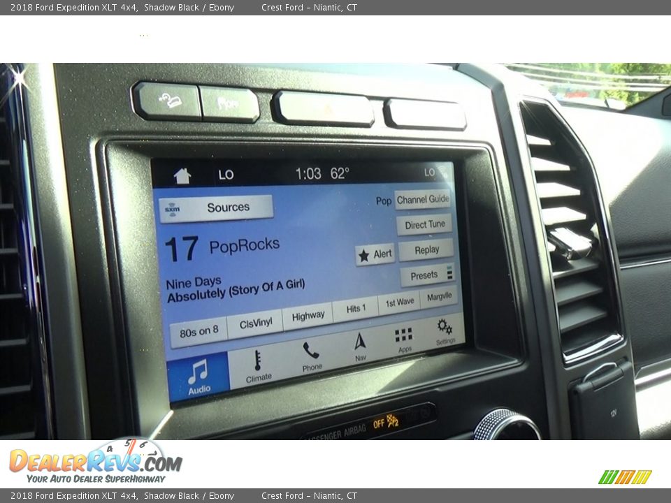 2018 Ford Expedition XLT 4x4 Shadow Black / Ebony Photo #14