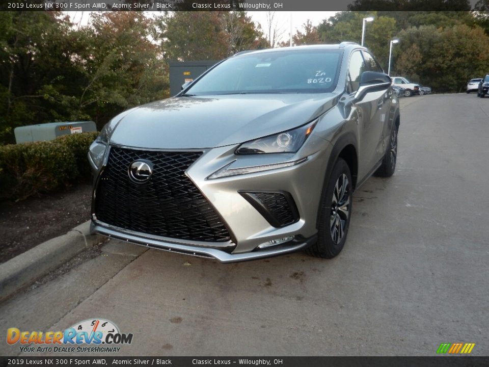 2019 Lexus NX 300 F Sport AWD Atomic Silver / Black Photo #1