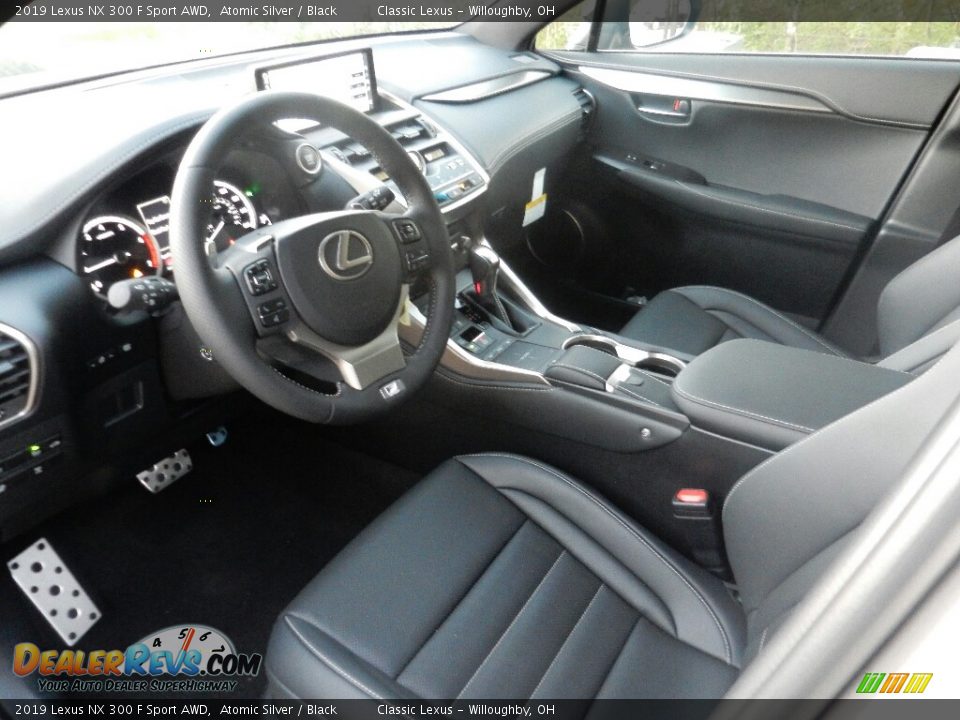 2019 Lexus NX 300 F Sport AWD Atomic Silver / Black Photo #2