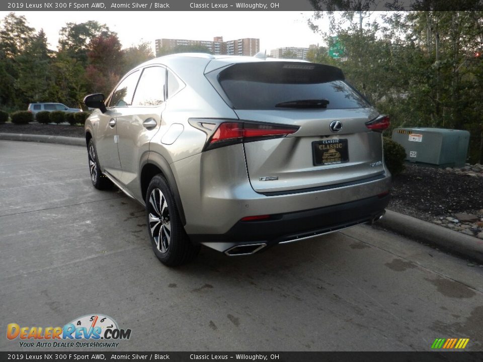 2019 Lexus NX 300 F Sport AWD Atomic Silver / Black Photo #5