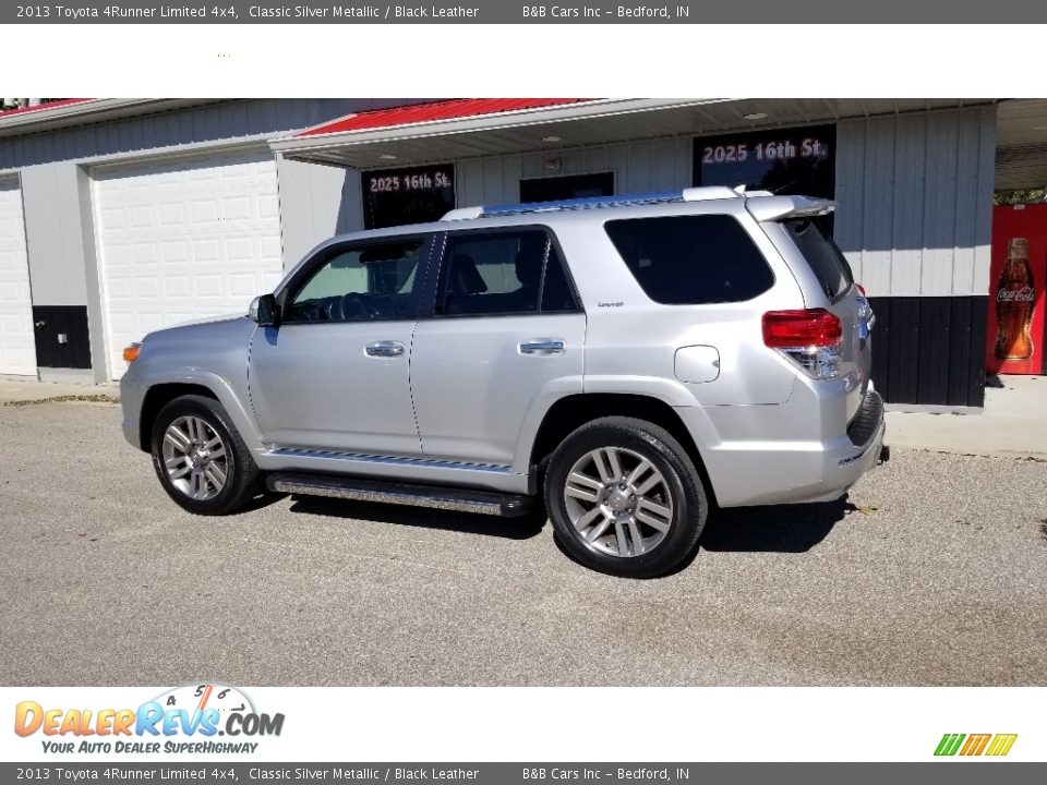 2013 Toyota 4Runner Limited 4x4 Classic Silver Metallic / Black Leather Photo #3