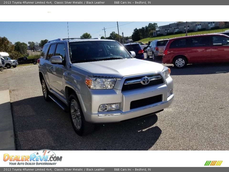 2013 Toyota 4Runner Limited 4x4 Classic Silver Metallic / Black Leather Photo #8