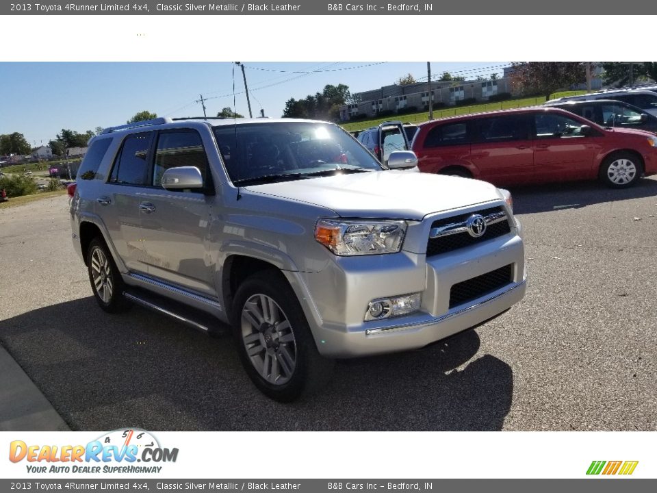 2013 Toyota 4Runner Limited 4x4 Classic Silver Metallic / Black Leather Photo #30