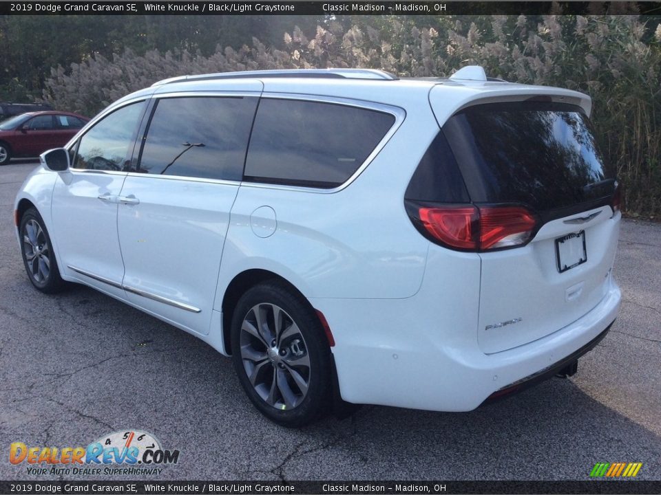 2019 Dodge Grand Caravan SE White Knuckle / Black/Light Graystone Photo #4