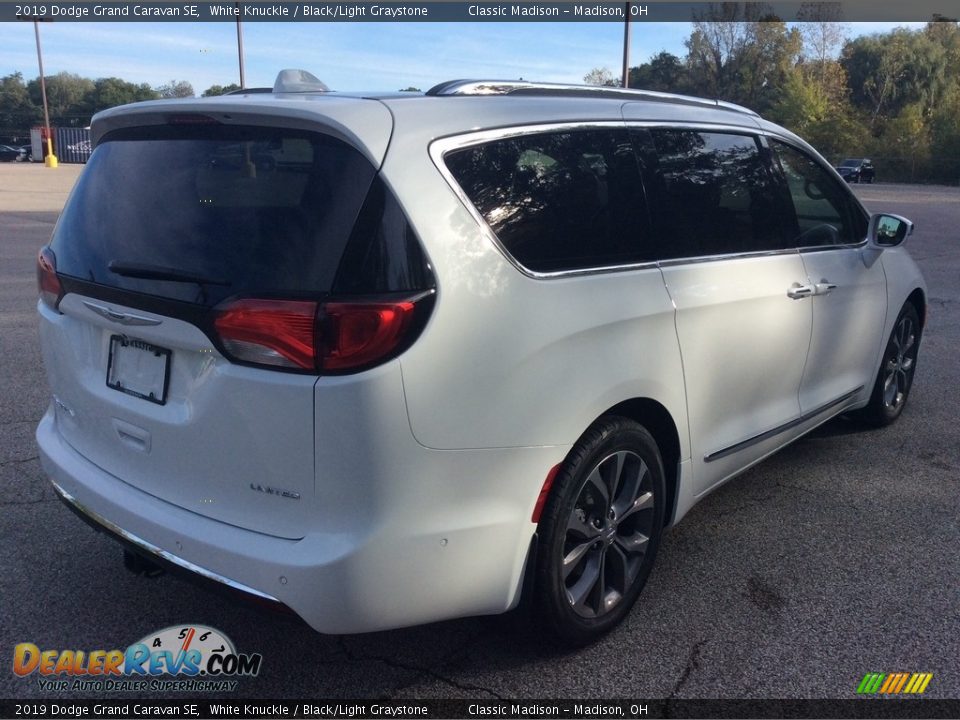 2019 Dodge Grand Caravan SE White Knuckle / Black/Light Graystone Photo #6