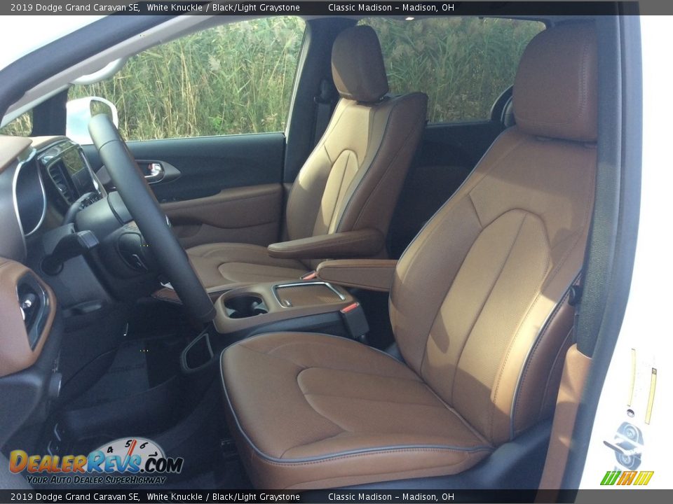 2019 Dodge Grand Caravan SE White Knuckle / Black/Light Graystone Photo #10