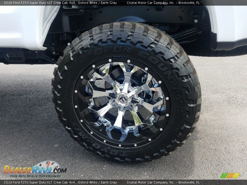 2019 Ford F250 Super Duty XLT Crew Cab 4x4 Oxford White / Earth Gray Photo #20