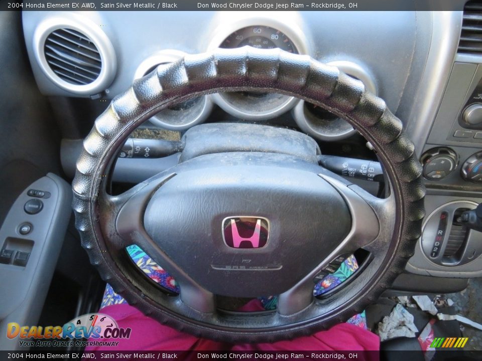 2004 Honda Element EX AWD Satin Silver Metallic / Black Photo #17