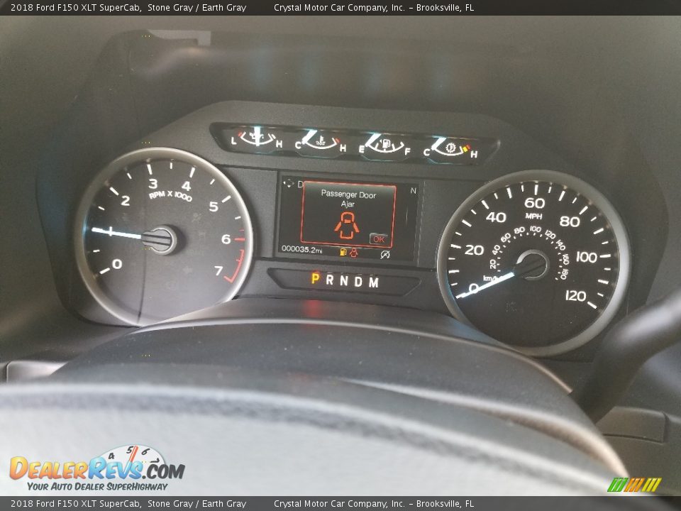 2018 Ford F150 XLT SuperCab Stone Gray / Earth Gray Photo #14