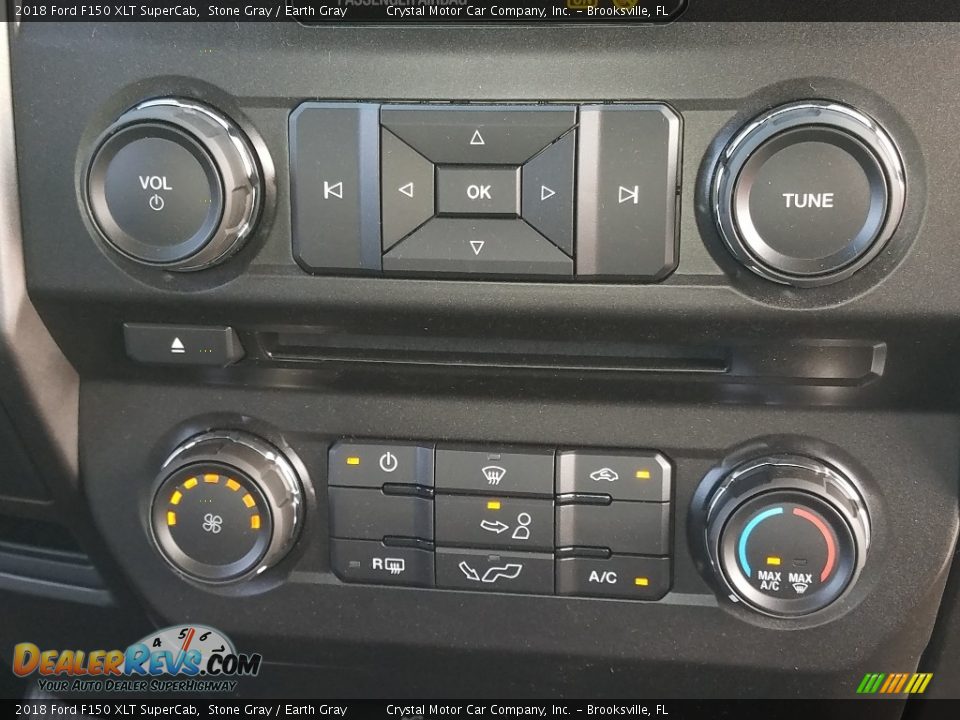 2018 Ford F150 XLT SuperCab Stone Gray / Earth Gray Photo #16