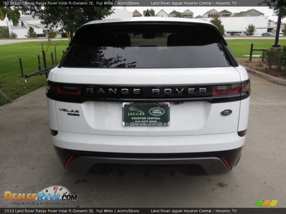 2019 Land Rover Range Rover Velar R-Dynamic SE Fuji White / Acorn/Ebony Photo #9