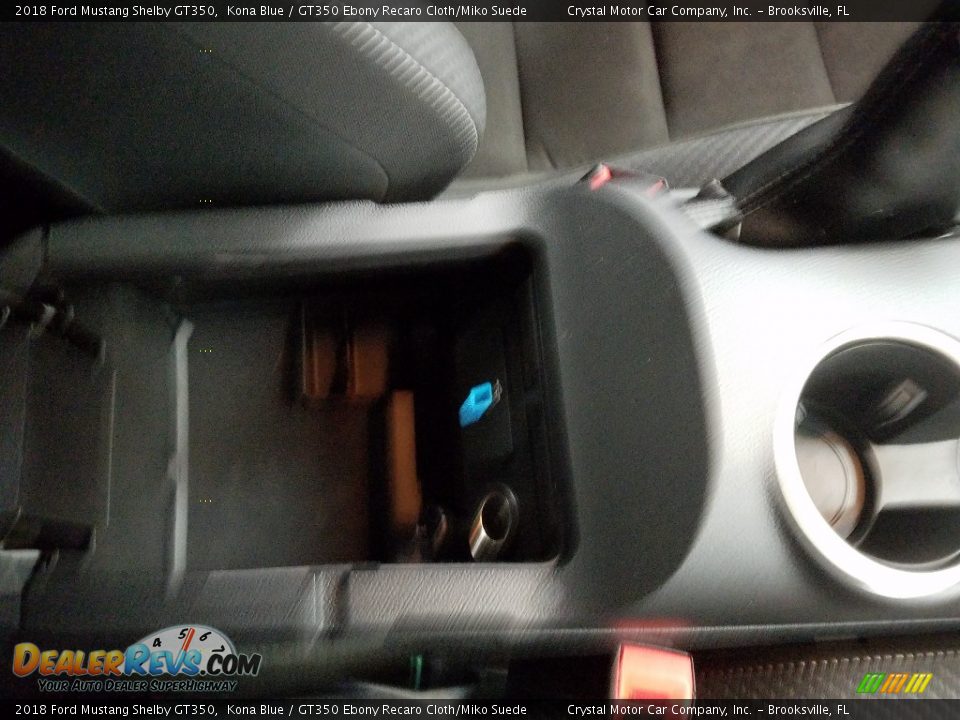 2018 Ford Mustang Shelby GT350 Kona Blue / GT350 Ebony Recaro Cloth/Miko Suede Photo #18
