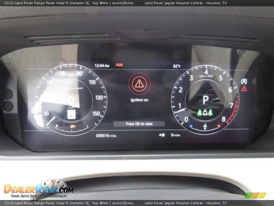 2019 Land Rover Range Rover Velar R-Dynamic SE Gauges Photo #30