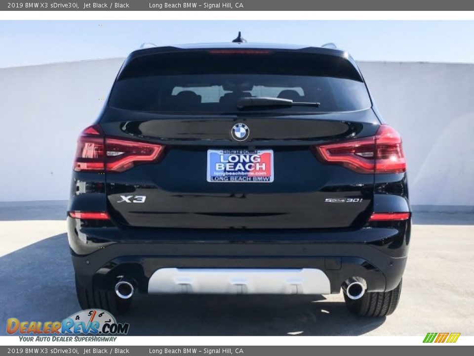 2019 BMW X3 sDrive30i Jet Black / Black Photo #3