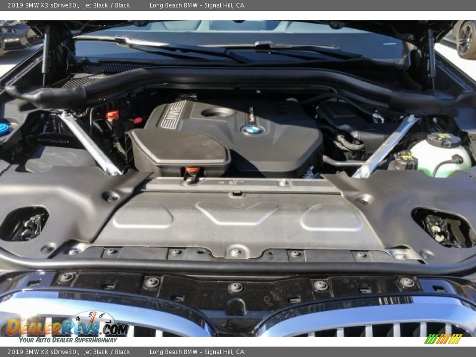 2019 BMW X3 sDrive30i Jet Black / Black Photo #8