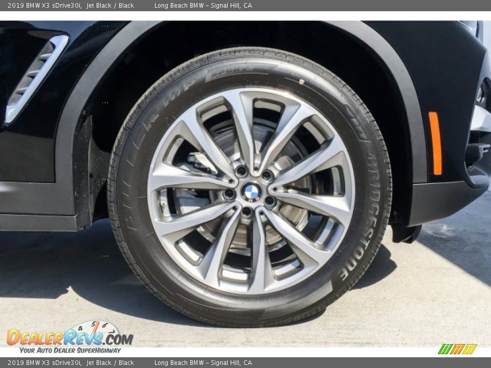 2019 BMW X3 sDrive30i Jet Black / Black Photo #9