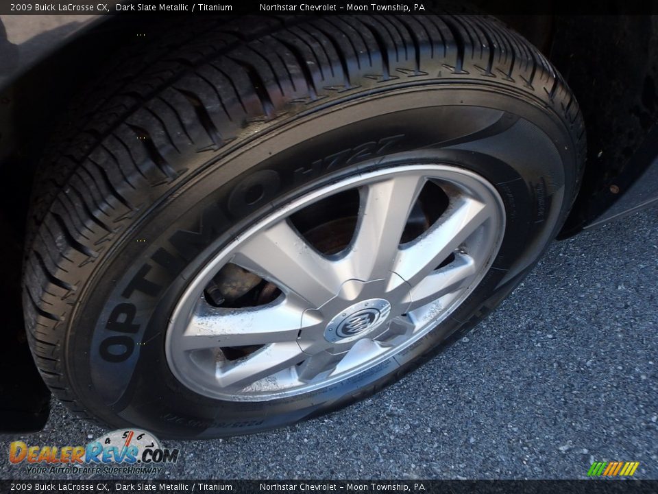 2009 Buick LaCrosse CX Dark Slate Metallic / Titanium Photo #7