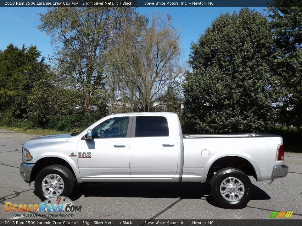 2018 Ram 2500 Laramie Crew Cab 4x4 Bright Silver Metallic / Black Photo #1