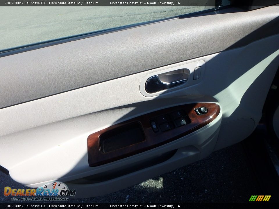 2009 Buick LaCrosse CX Dark Slate Metallic / Titanium Photo #11