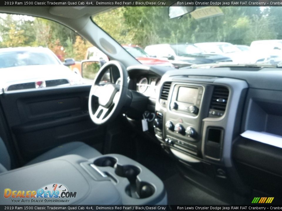 2019 Ram 1500 Classic Tradesman Quad Cab 4x4 Delmonico Red Pearl / Black/Diesel Gray Photo #11