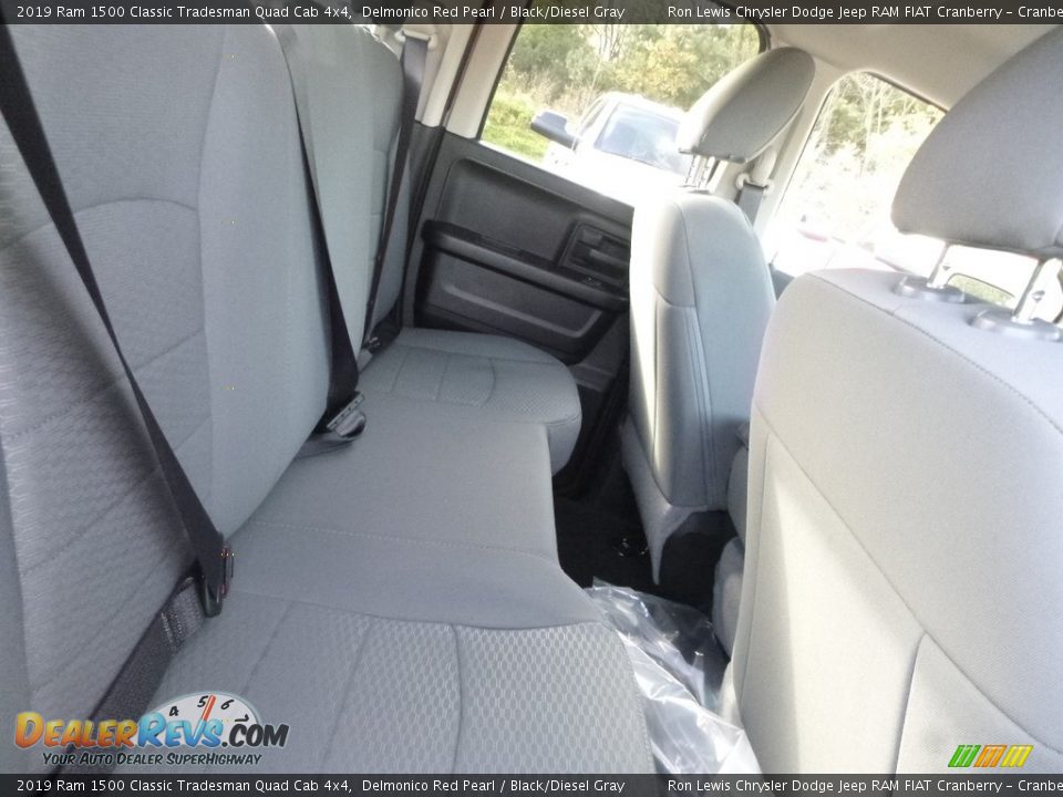 2019 Ram 1500 Classic Tradesman Quad Cab 4x4 Delmonico Red Pearl / Black/Diesel Gray Photo #12