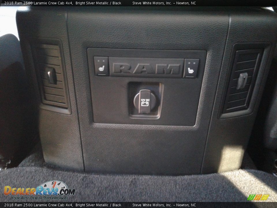 2018 Ram 2500 Laramie Crew Cab 4x4 Bright Silver Metallic / Black Photo #12